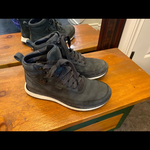 Roots Rideau Mid winter Sneakers Black Leather - Picture 6 of 11